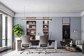 柳州轻奢风格-书房