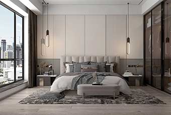 柳州现代风格-卧室
