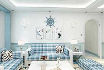 柳州地中海风格-客厅