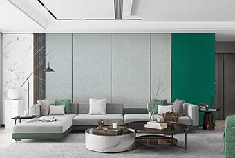 柳州轻奢风格-客厅