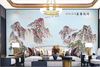 柳州森佰汇航空纤维墙咔(鸿运当头)